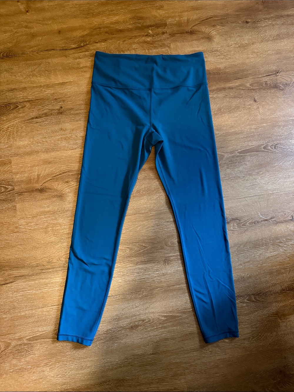Athleta Teal Leggings with High Waist